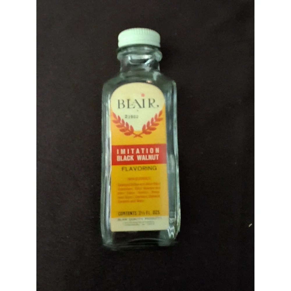 Lot Of 5 Vintage Blair Flavoring Bottles #21962 #72354 #80626‎ #80737 #71227 GVC
